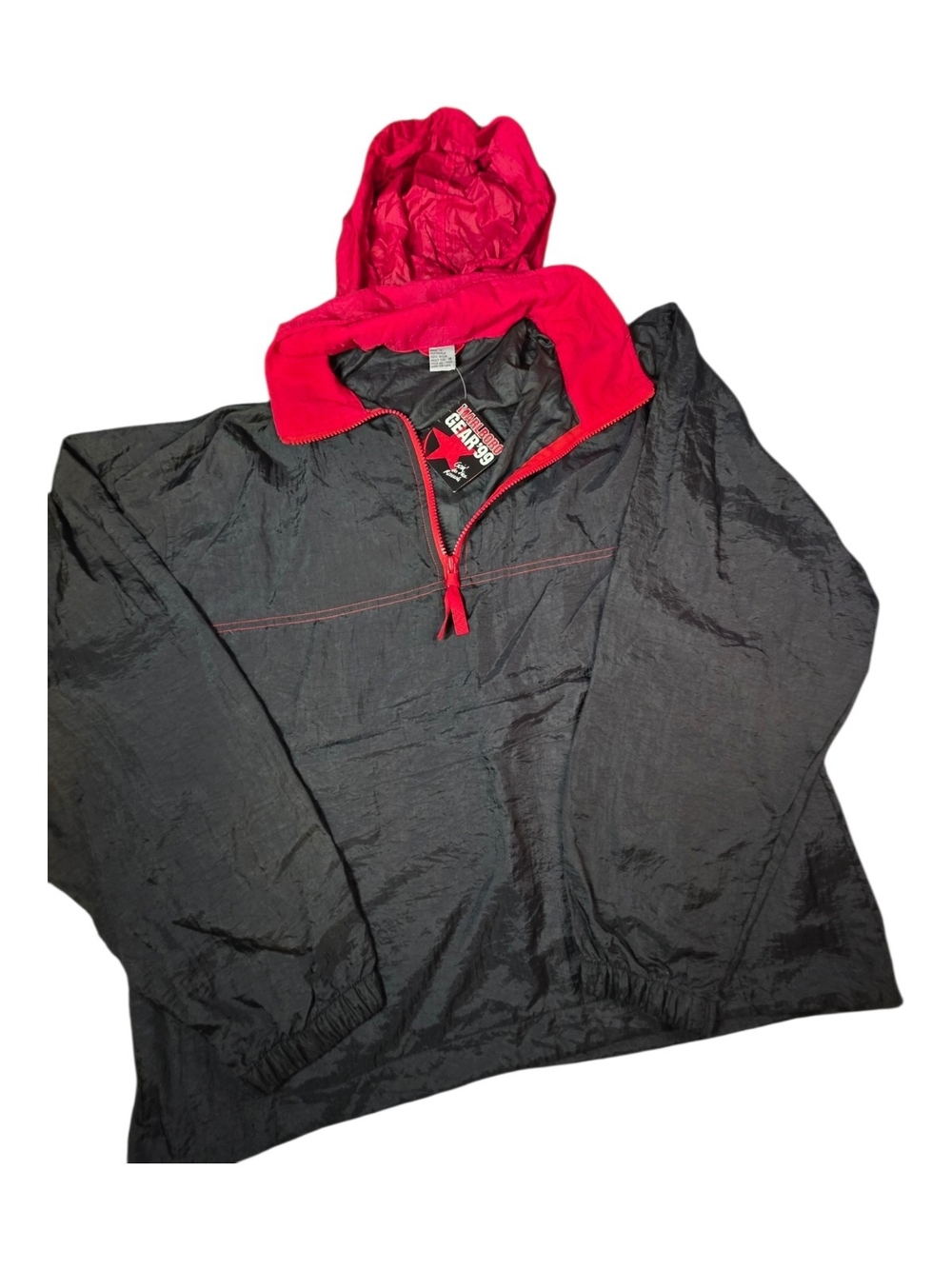 Vintage Marlboro Gear 99 Windbreaker Jacket Medium NWT Pullover 90s Streetwear M